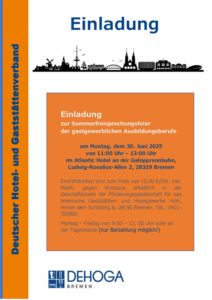 Sommerfreisprechung Bremen 2025